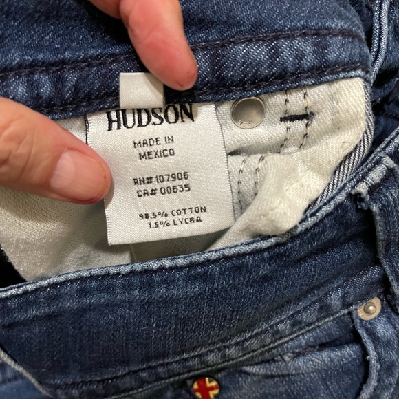 Hudson signature mid rise bootcut jeans size 27 - Picture 9 of 10